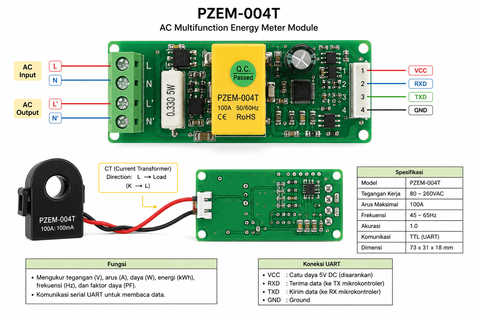 PZEM-004T Sensor